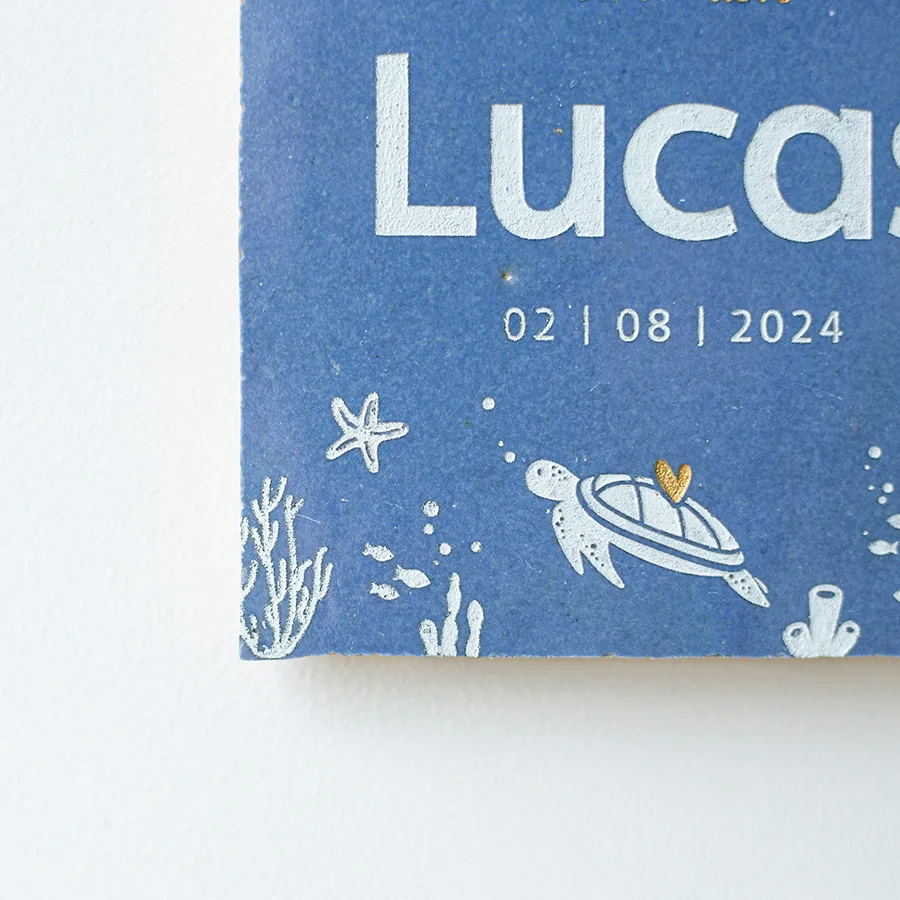 Geboortetegel onderwater - Afbeelding 2